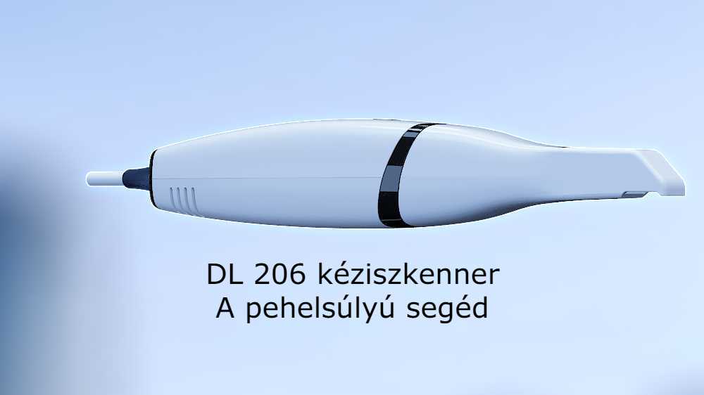 DL 206 kéziszkenner